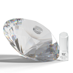 The TGC Glow Stick Face with crystal holder 0